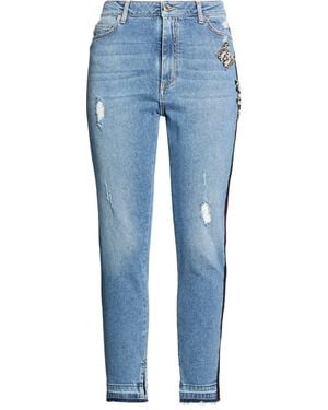 ERMANNO FIRENZE Jeans Cotton, Elastane - Blue