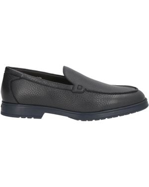 Doucal's Midnight Loafers Calfskin - Gray