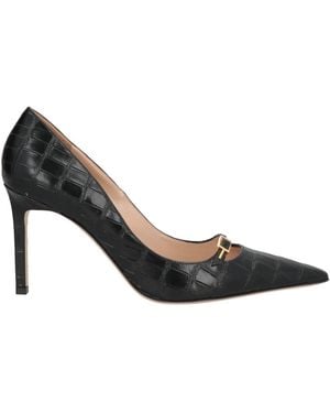 Tom Ford Court Shoes Goat Skin, Brass - Black