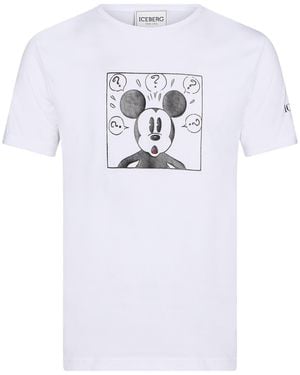 Iceberg Camiseta - Blanco