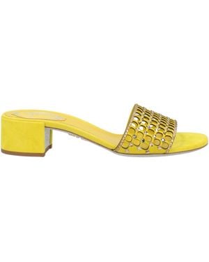 Rene Caovilla Sandals - Yellow