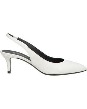 Emporio Armani Court Shoes - White