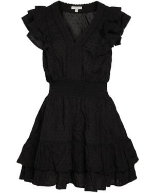 Poupette Mini Dress Cotton - Black