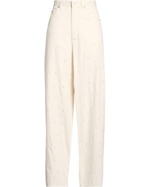 Marni Cream Jeans Cotton - White