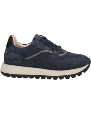 Cerruti 1881 Midnight Trainers Cow Leather - Blue