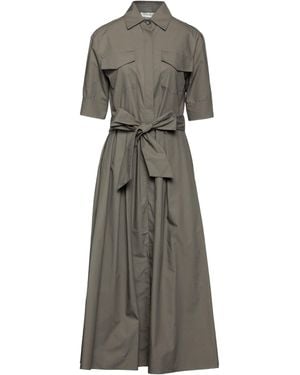 Anna Molinari Midi Dress - Grey