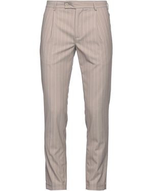 Daniele Alessandrini Trousers Polyester, Viscose, Elastane - Grey