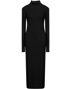 Thom Krom Maxi Dress Viscose, Elastane - Black