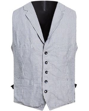 Montedoro Tailored Vest Cotton, Linen - Blue