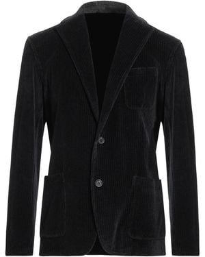 Altea Charcoal Blazer Cotton - Black