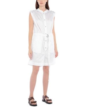 Blauer Jumpsuit - White