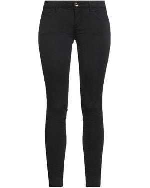 Guess Pants Cotton, Elastomultiester, Elastane - Black