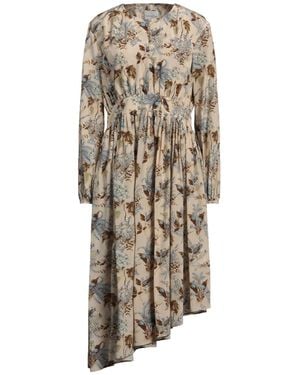 Ballantyne Midi Dress Silk, Cotton - Natural