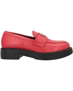 Love Moschino Loafers Calfskin - Red