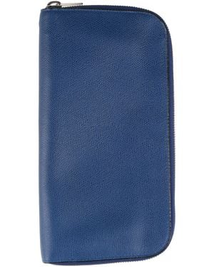 Valextra Document Holders - Blue