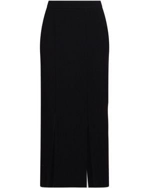 Moschino Midi Skirt Acetate, Viscose - Black