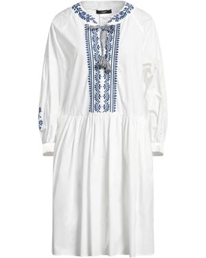 Weekend by Maxmara Midi Dress Cotton, Viscose - Blue