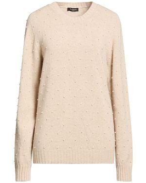 AROVESCIO Sweater Merino Wool, Cashmere - Natural