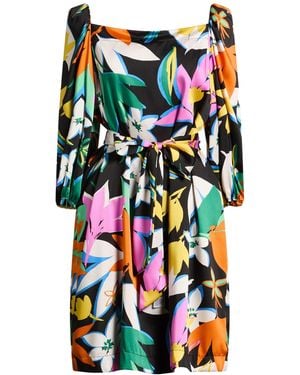 Joseph Ribkoff Midi Dress Polyester - White