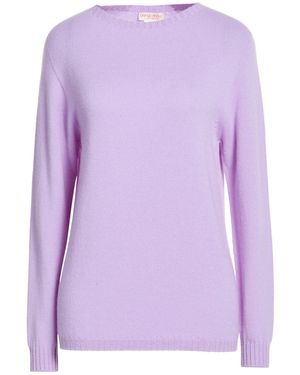 Borgo Asolo Lilac Sweater Cashmere - Purple