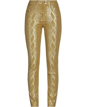 Roberto Cavalli Trousers - Yellow