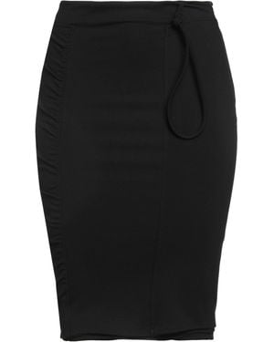 GAUGE81 Midi Skirt Ecovero Viscose, Polyamide, Elastane - Black