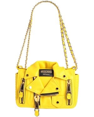 Moschino Shoulder Bag - Yellow