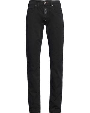 Philipp Plein Pantaloni Jeans - Nero