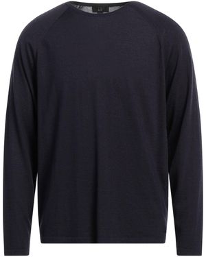 dunhill Midnight Jumper Cashmere, Mulberry Silk - Blue