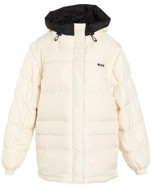 MSGM Puffers - Natural