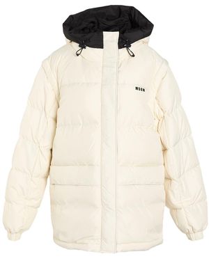 MSGM Puffers - Natural