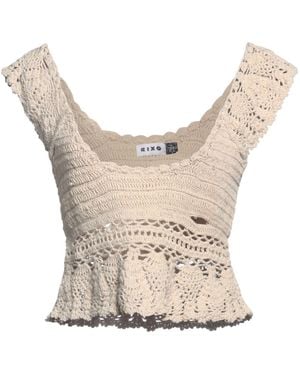 RIXO London Top Cotton - Natural
