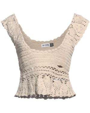 RIXO London Top - Neutro