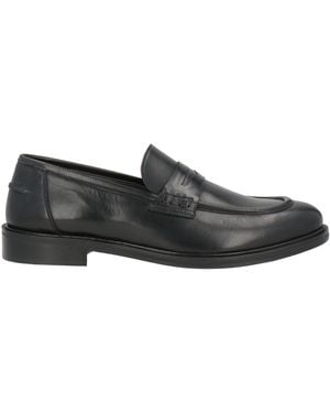 Pollini Loafers Leather - Gray