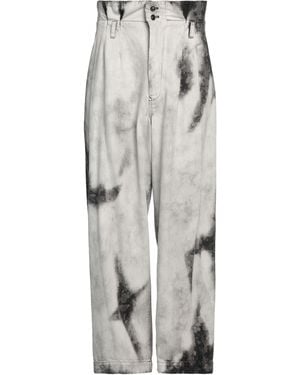 Y's Yohji Yamamoto Pantalon en jean - Gris
