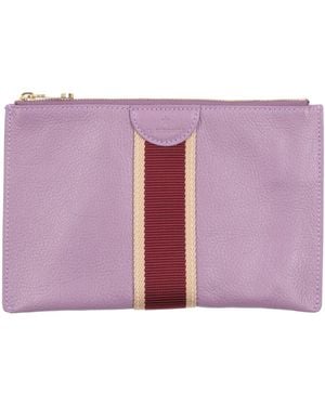 Il Bisonte Lilac Pouch Leather - Purple