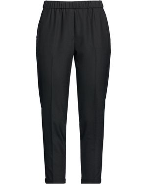 Antonelli Trousers Polyester, Virgin Wool, Elastane - Black
