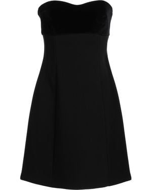 Max Mara Mini Dress Cotton, Elastane, Acetate, Polyester - Black