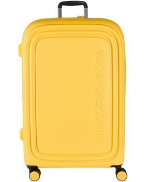 Mandarina Duck Wheeled Luggage - Yellow