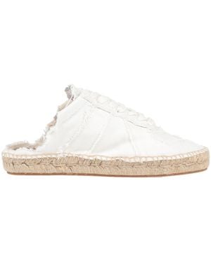 サンダル MAISON MARGIELA Powder Blue Canvas Espadrilles Maison Margiela Powder Blue Canvas Espadrilles | italist