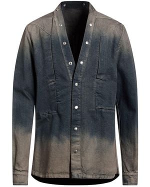 Rick Owens Denim Outerwear Cotton - Black