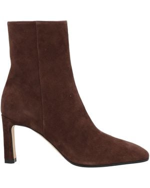 Sergio Rossi Ankle Boots Leather - Brown