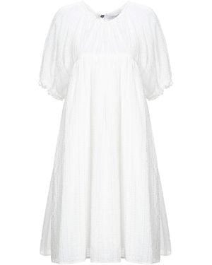 Vivetta Mini Dress Viscose, Polyamide - White