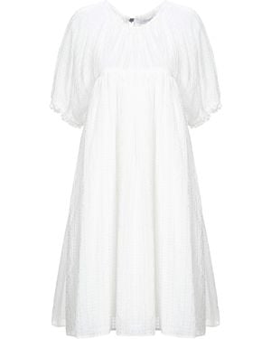 Vivetta Mini Dress Viscose, Polyamide - White