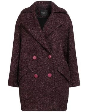 NUALY Coat Polyester, Polyamide - Purple