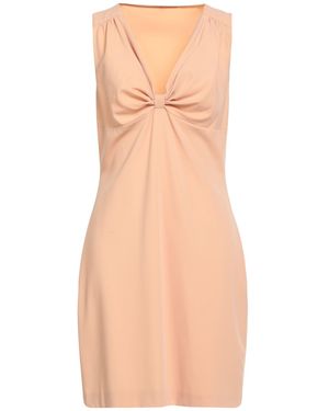 INTROPIA Mini Dress Polyester, Polyurethane - Natural