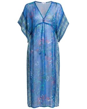 Poupette Maxi-Kleid - Blau