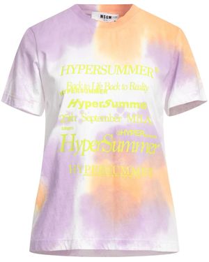 MSGM T-shirt - Purple