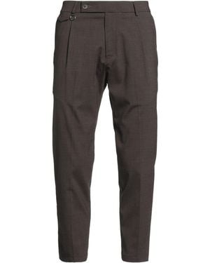 GOLDEN CRAFT 1957 Pants Polyester, Wool, Lycra - Gray