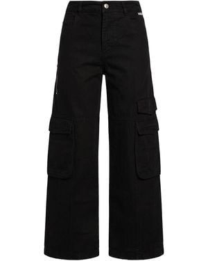 Gcds Pants Cotton, Elastane - Black